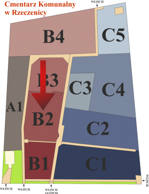 Brak mapy sektorowej