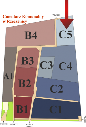 Brak mapy sektorowej