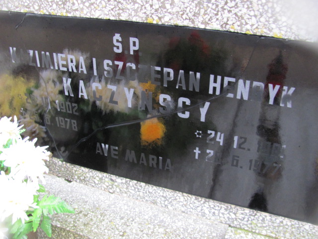 Szczepan Henryk Kaczyński 1901 Rzeczenica - Grobonet - Wyszukiwarka osób pochowanych