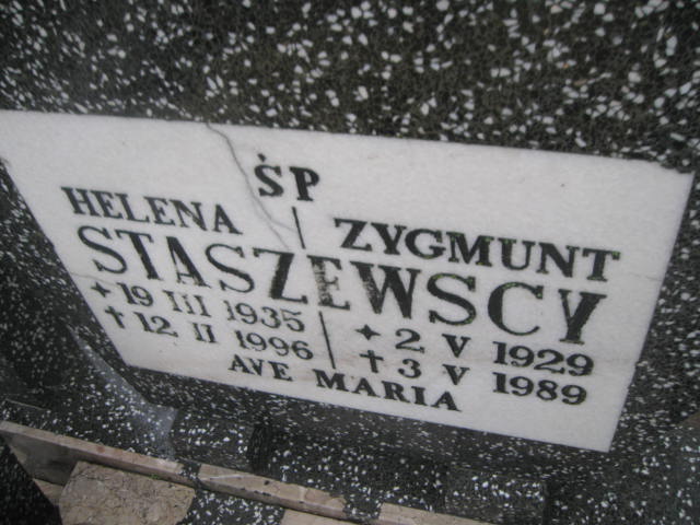 Zygmunt Staszewski 1929 Rzeczenica - Grobonet - Wyszukiwarka osób pochowanych