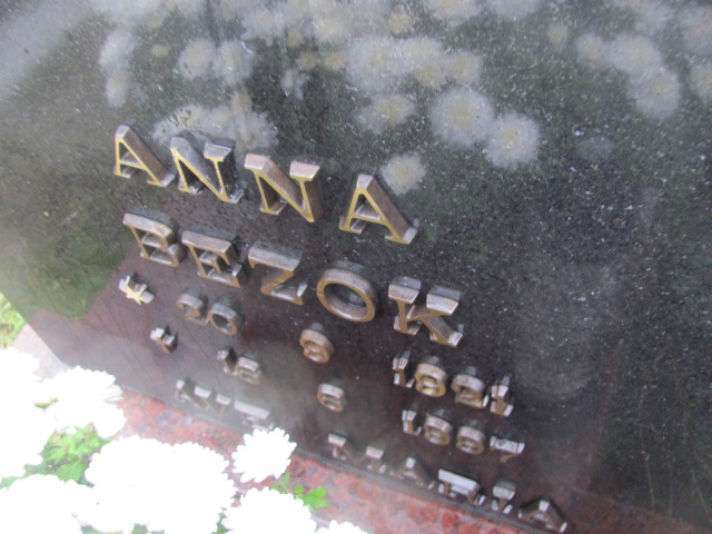 Anna Bezok 1921 Rzeczenica - Grobonet - Wyszukiwarka osób pochowanych