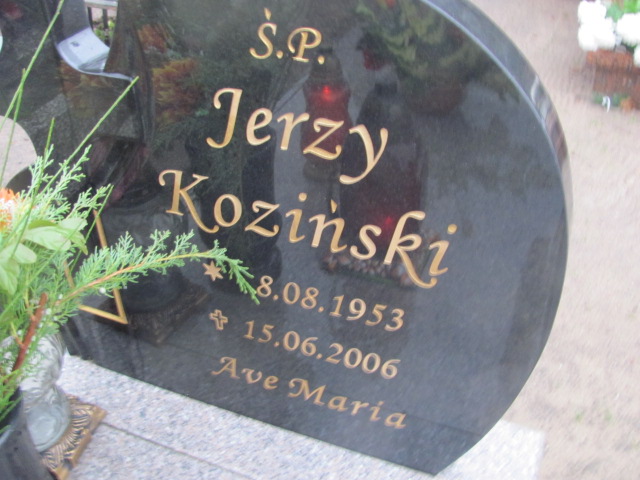 Jerzy Koziński 1953 Rzeczenica - Grobonet - Wyszukiwarka osób pochowanych