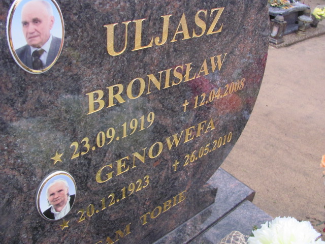 Genowefa Uljasz 1923 Rzeczenica - Grobonet - Wyszukiwarka osób pochowanych