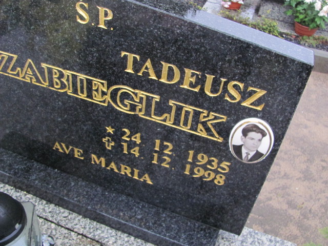 Tadeusz Zabieglik 1935 Rzeczenica - Grobonet - Wyszukiwarka osób pochowanych