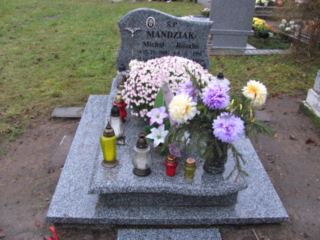 Grób Rozalia Mandziak
