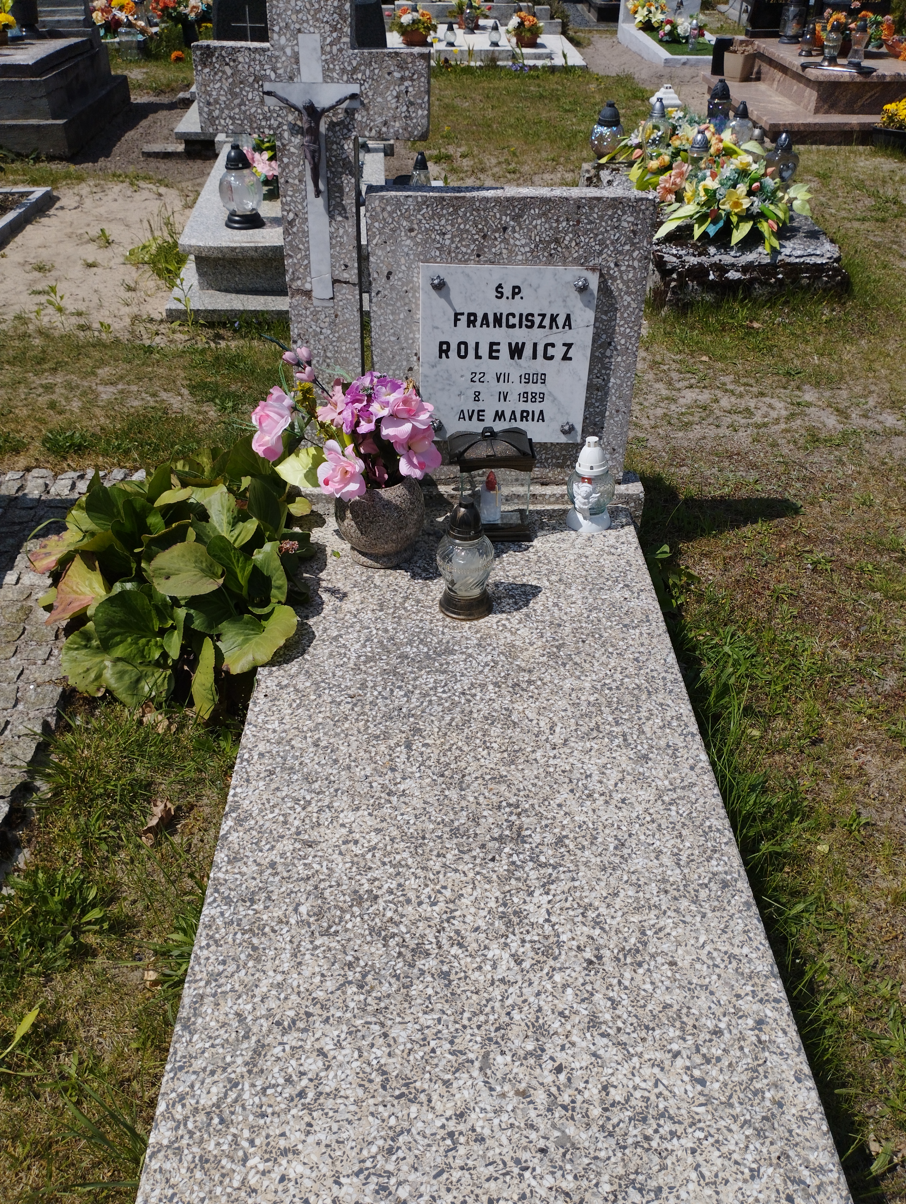 Grób Franciszka Rolewicz