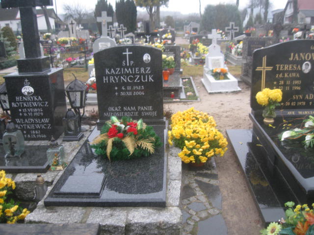 Grób Kazimierz Hryńczuk
