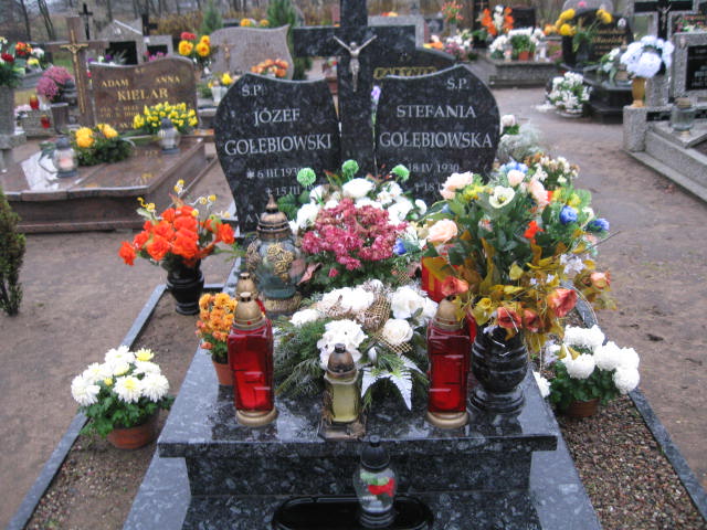 Grób Stefania Gołębiowska